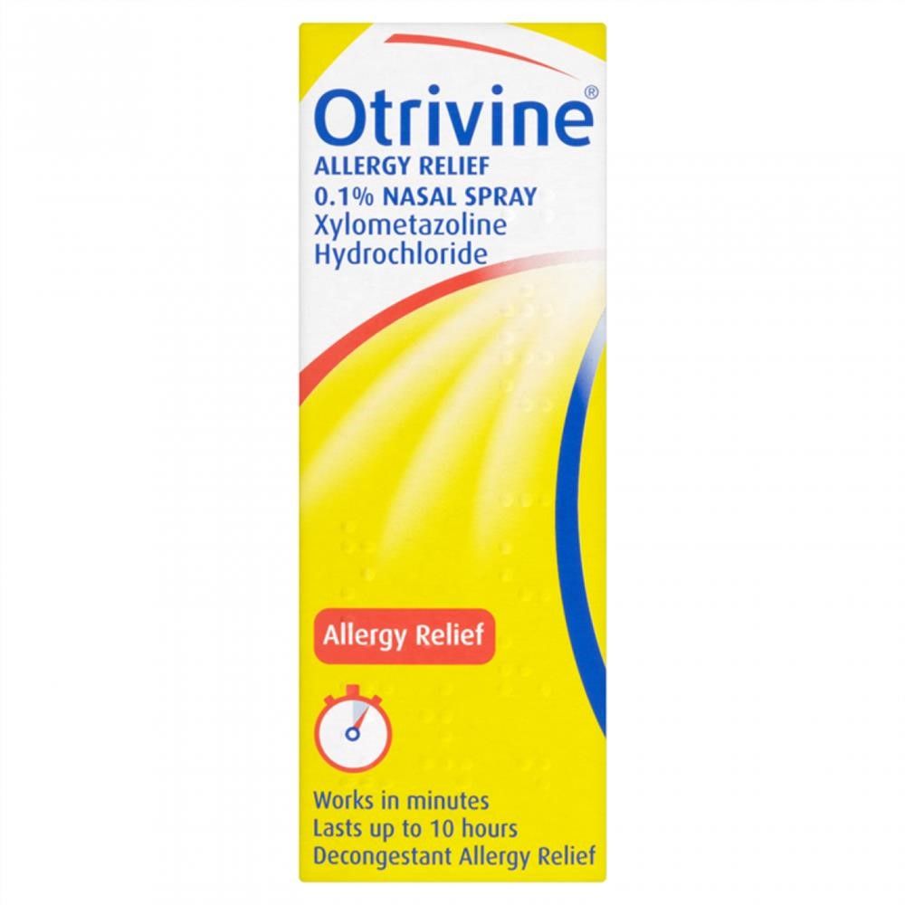 OTRIVINE ALLERGY RELIEF NASAL SPRAY 10ML - 10 ML