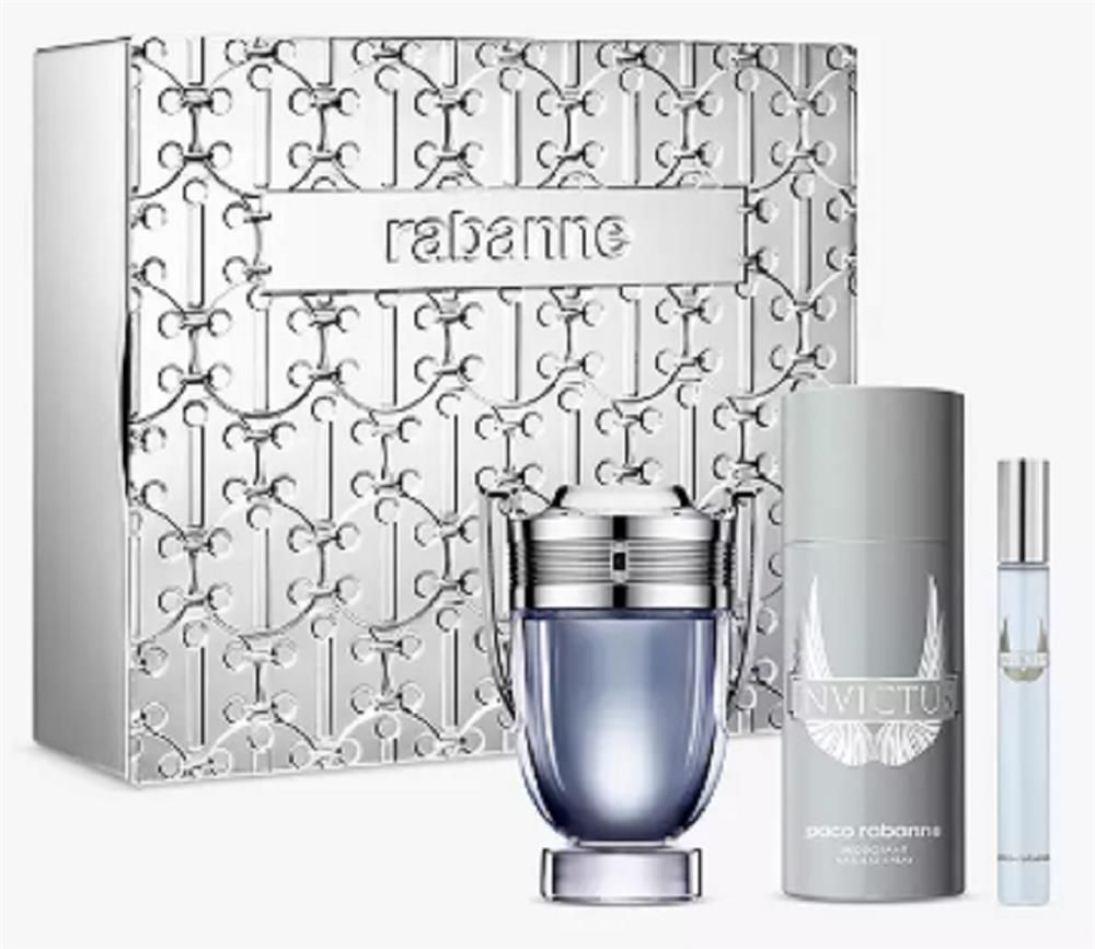 PACO RABANNE INVICTUS SET 100ML EAU DE TOILETTE SPRAY+150ML DEODORANT SPRAY+10ML MINI - 1 SET