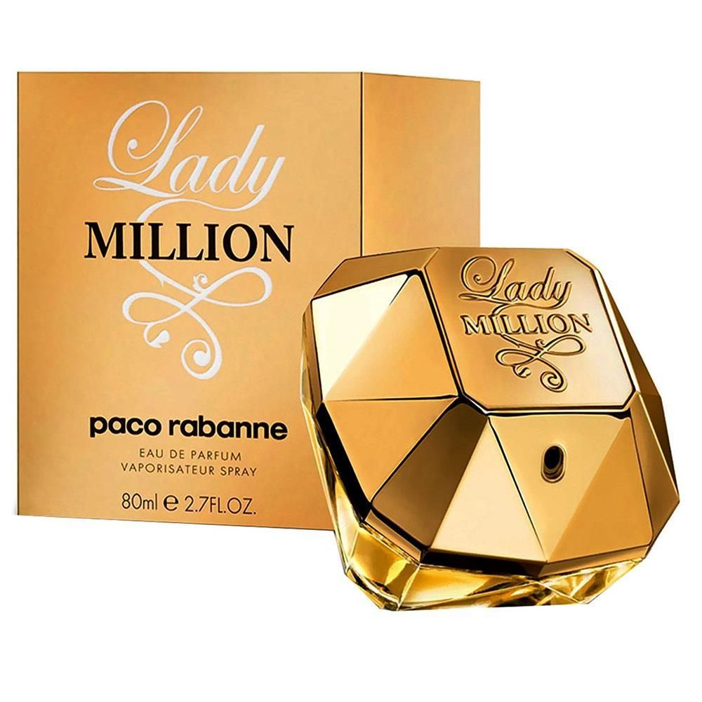 PACO RABANNE LADY MILLION EAU DE PARFUM SPRAY - 80 ML
