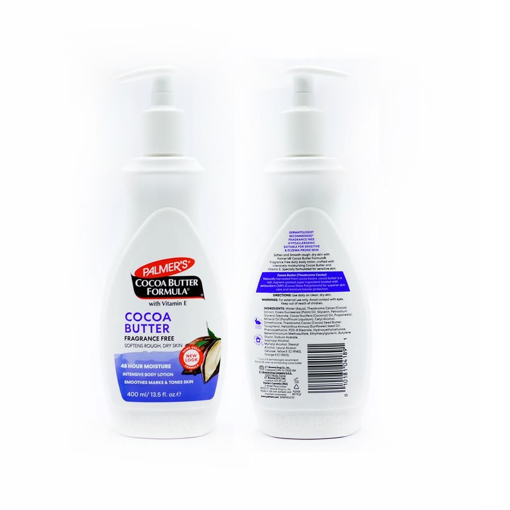 PALMERS COCOA BUTTER BODY LOTION FRAGRANCE FREE - 400ML