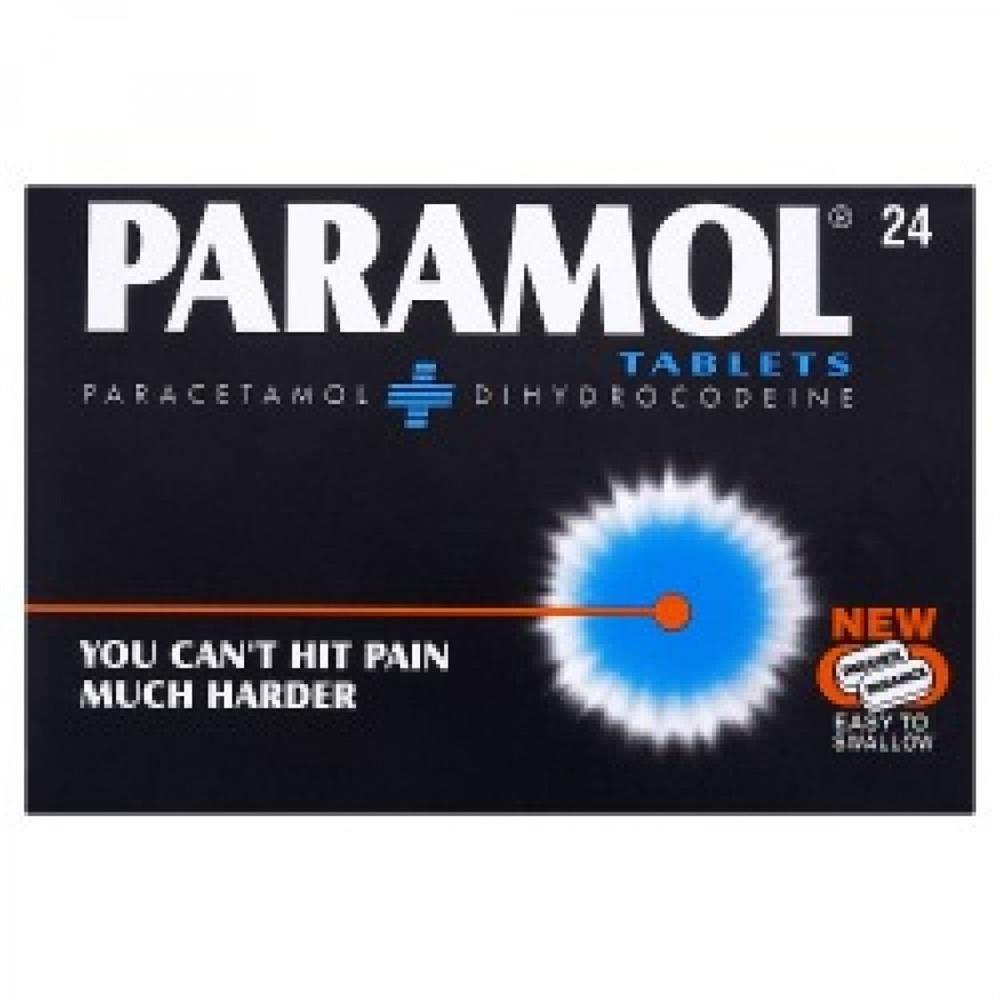 PARAMOL TABLETS- KILLS PAIN MUCH HARDER - 24 TABS