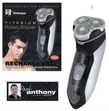 PAUL ANTHONY PRO SERIES 3 TITANIUM ROTARY SHAVER RECHARGEABLE - 1 PC