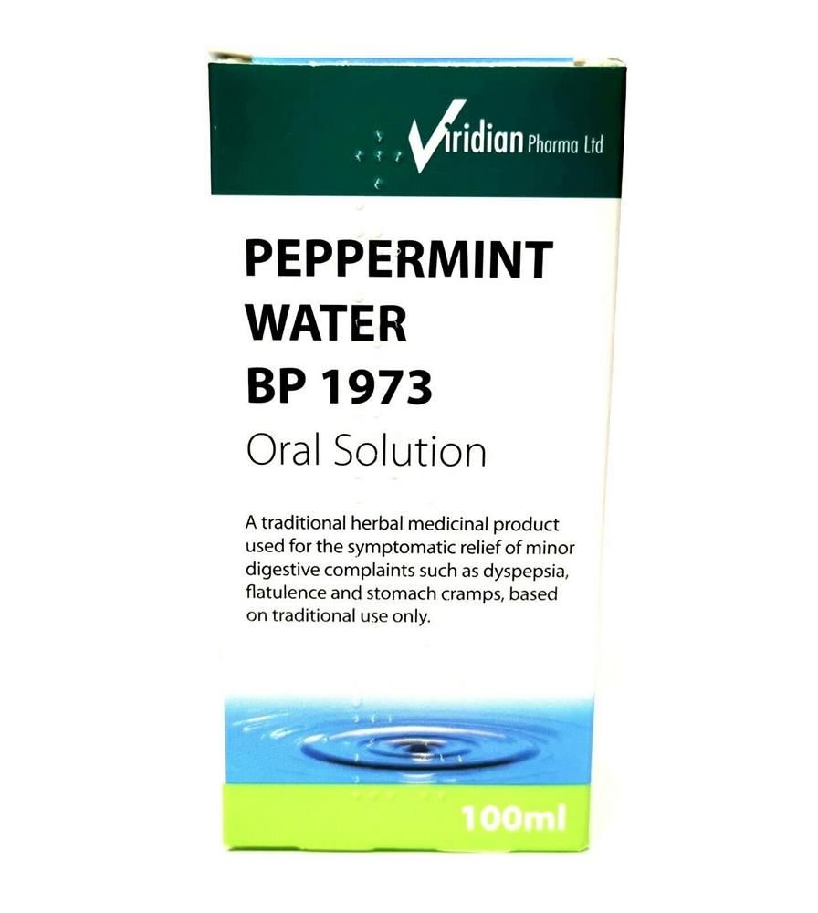 PEPPERMINT WATER ORAL SOLUTION - 100 ML