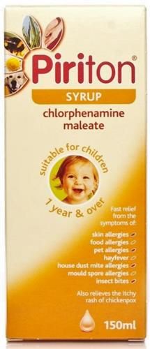 PIRITON ALLERGY SYRUP - 150 ML