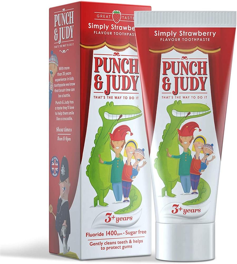PUNCH & JUDY TOOTH PASTE 3+ YEARS STRAWBERRY TOOTHPASTE - 50ML