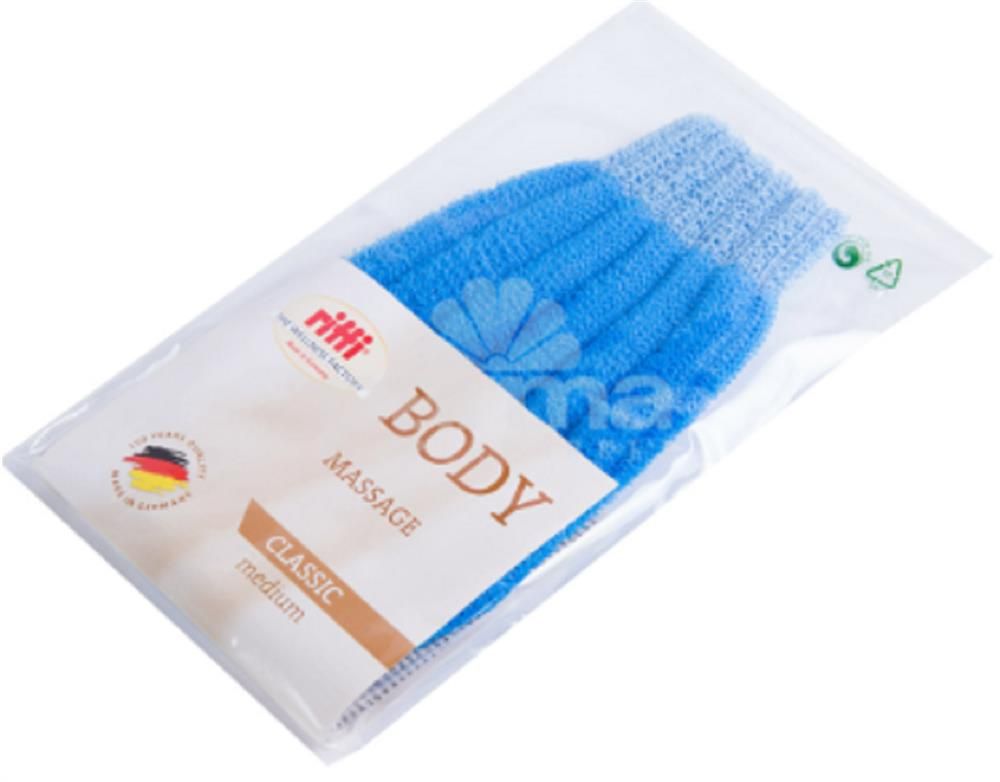 MITT RIFFI BODY MASSAGE MITT MEDIUM BATH & SHOWER
ASSORTED COLOURS - 1 UNIT