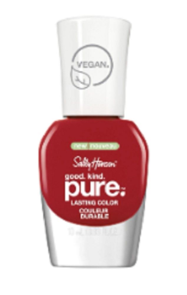 SALLY HANSEN VEGAN PLANT BASED NAIL POLISH POMEGRANATE PUNCH 310 - 10ML
