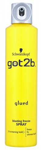 SCHWARZKOPF GOT2B GLUED BLASTING FREEZE SPRAY FOR HAIR - 300 ML