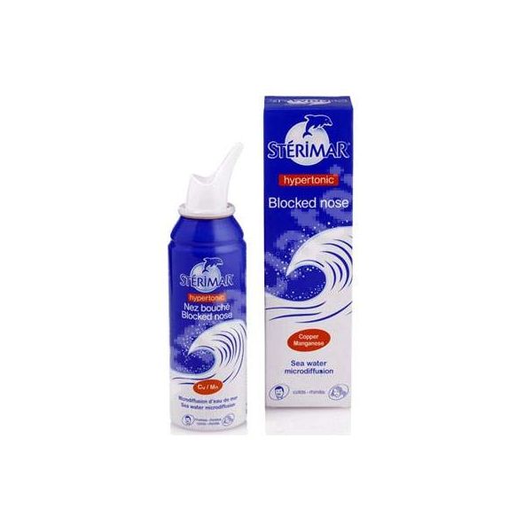 STERIMAR HYPERTONIC BLOCKED NOSE NASAL SPRAY - 50ML