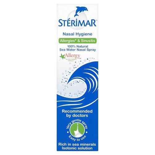 STERIMAR ISOTONIC SEA WATER NASAL SPRAY HAYFEVER & ALLERGY - 50ML