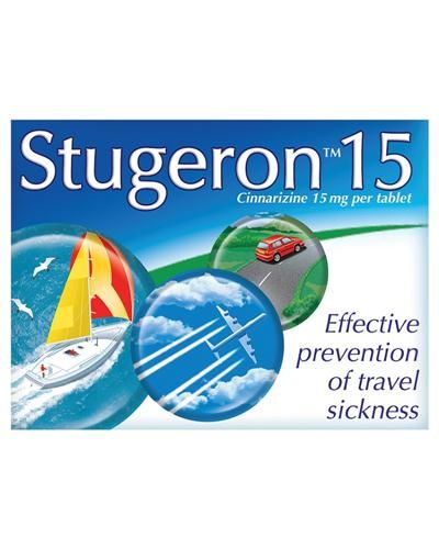 STUGERON TABLETS 15MG - 15 CAPS