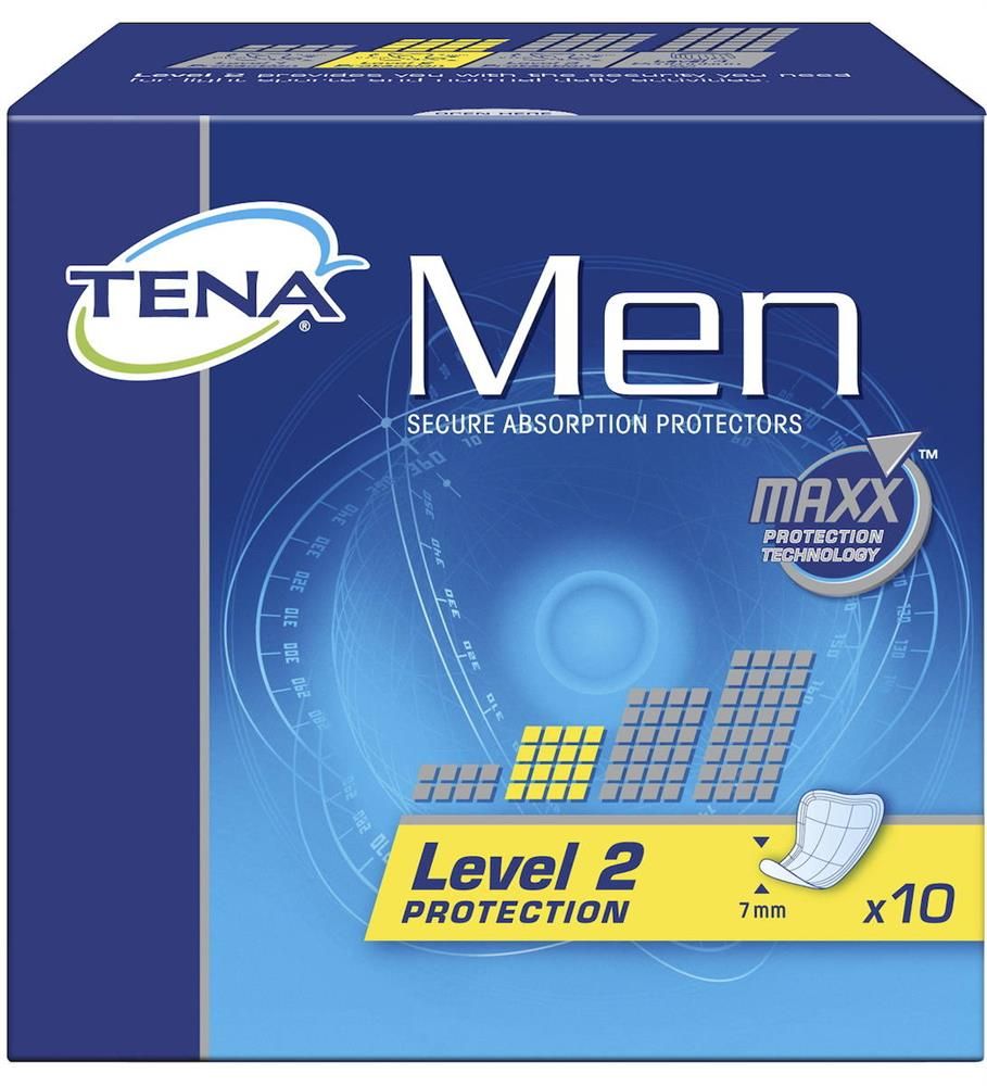 TENA MEN PADS LEVEL 2 - 10 PCS