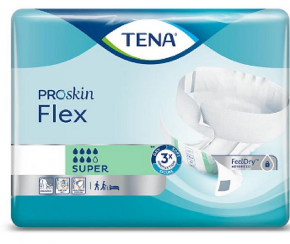 TENA PROSKIN FLEX PANTS PROSKIN FLEX MEDIUM SIZE SUPER ABSORBANT - 30