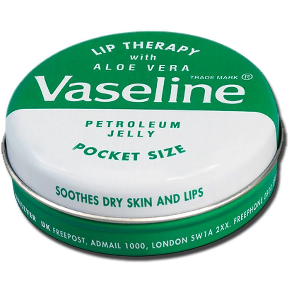 VASELINE LIP THERAPY ALOEVERA PETROLEUM JELLY - 20 G
