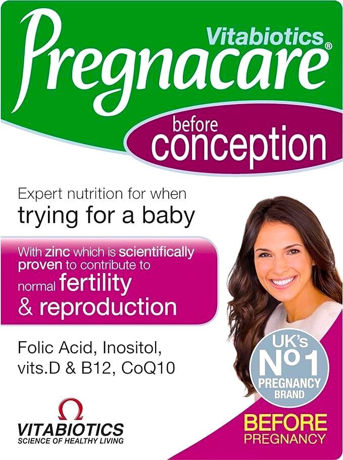 VITABIOTICS PREGNACARE CONCEPTION VITAMINS & MINERALS - 30 TABS