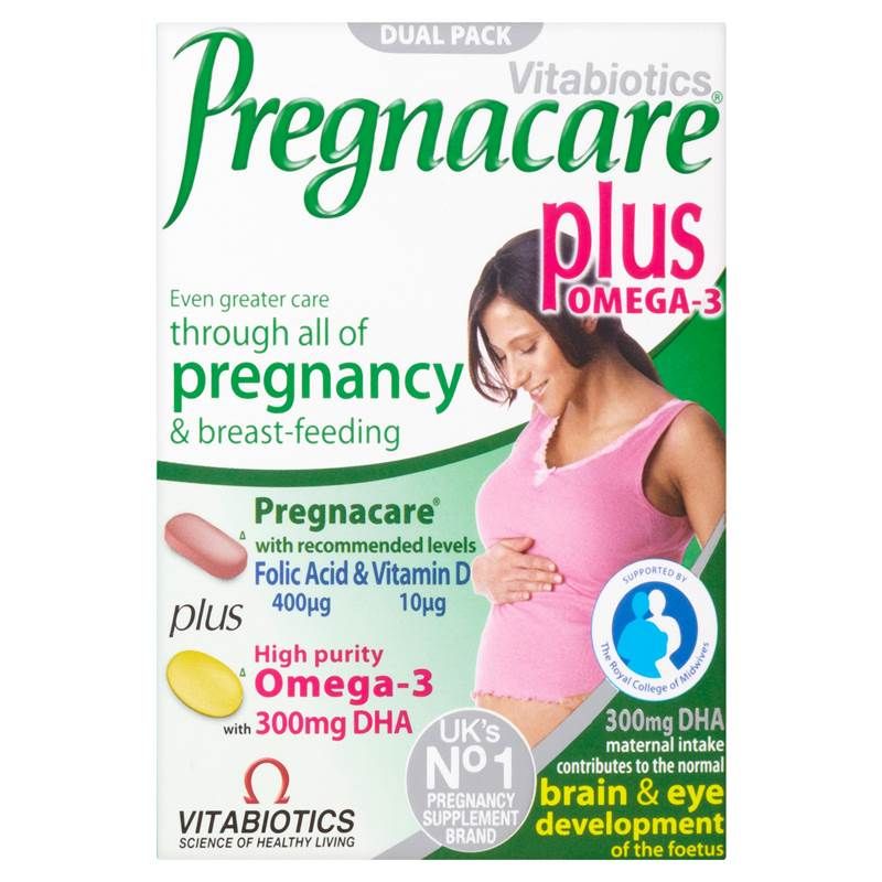 VITABIOTICS PREGNACARE PLUS CAPSULES VITAMINS & MINERALS - 56 CAPS