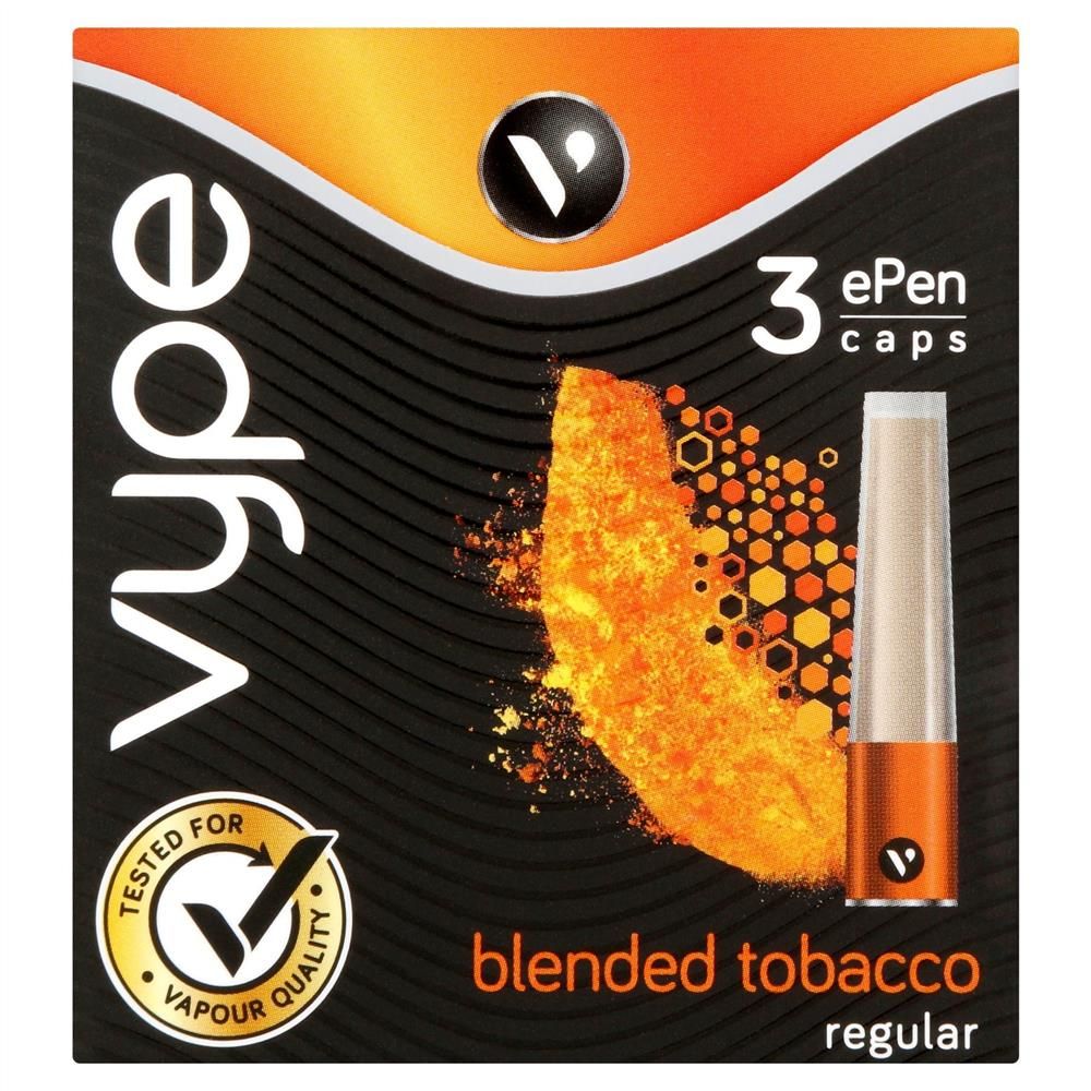 VYPE EPEN CAPS BLENDED TOBACCO REGULAR 3 X 1.5ML - 1