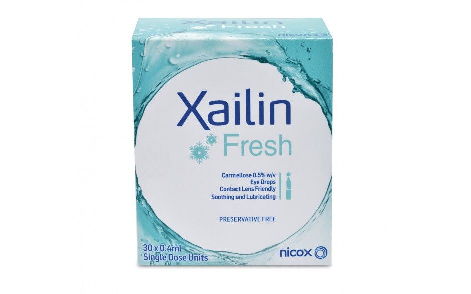 XAILIN FRESH EYE DROPS 0.5% - 30 VIALS